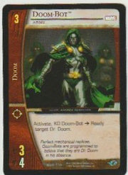 2004 Marvel Origins Unl. Uncommon Foil #MOR-110 Doom-Bot, Army